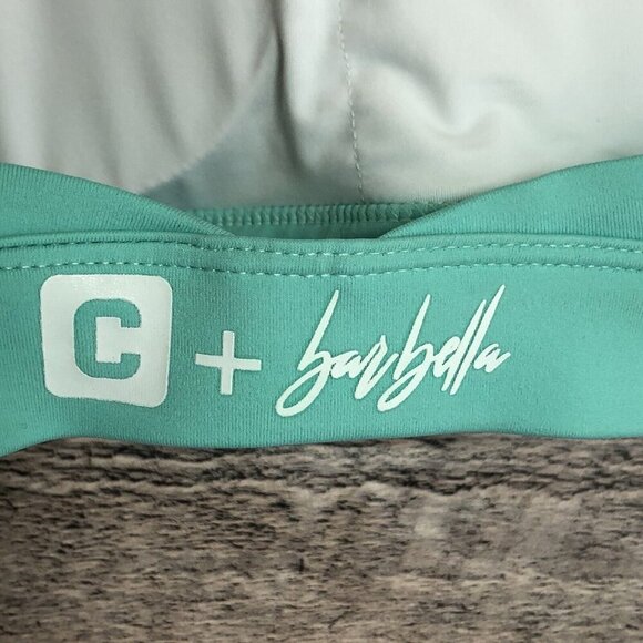 Chestee C Bar Bella Kandace Halter Sports Bra Mint Green Size 8 - Picture 4 of 9